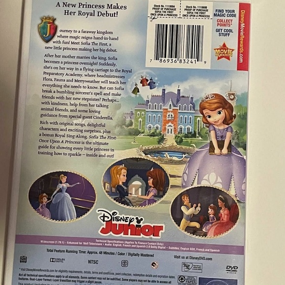 Sofia the First: Once Upon a Princess - DVD - Picture 2 of 2